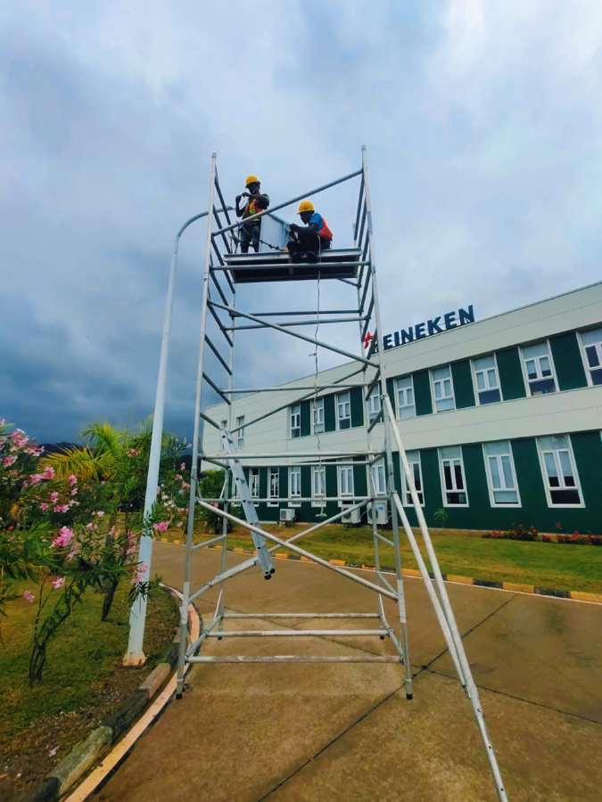 Provide Solar Street light solution for HEINEKEN Timor Leste